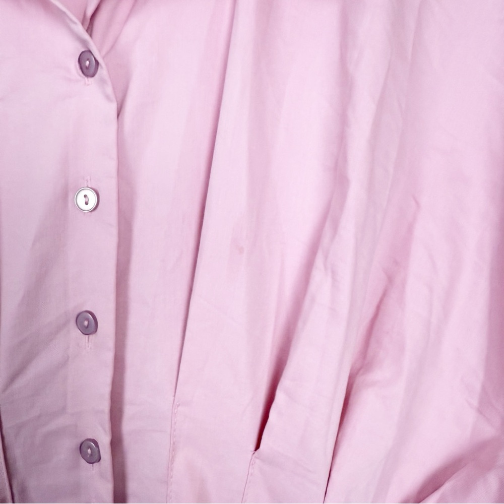 Anthropologie Pink and Burgundy Tobie Dress - Picture 6 of 10
